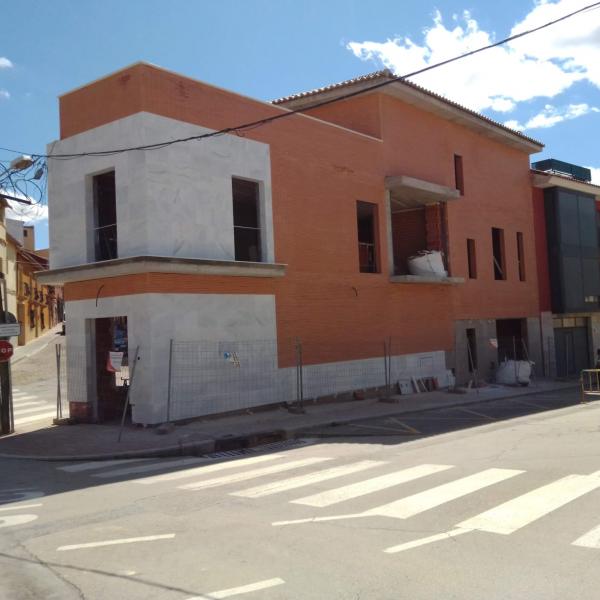 Lavandería y vivienda